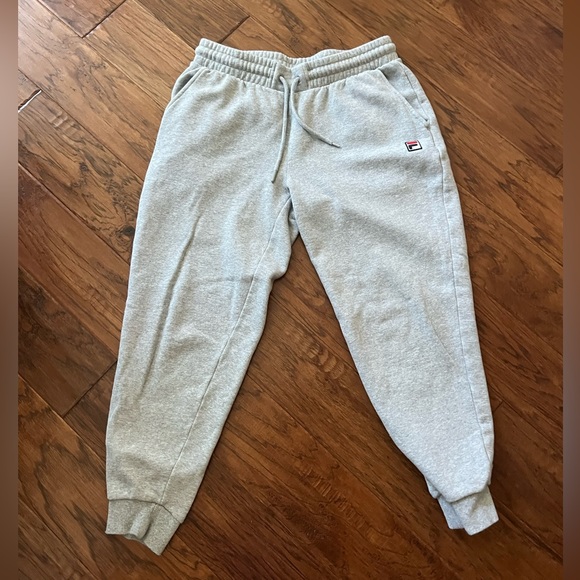 Gray Fila joggers size medium - Picture 2 of 2